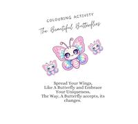 Colouring Activity: The Beautiful Butterflies