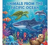 Colouring animals from the Pacific Ocean