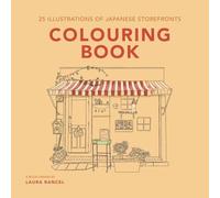 Colouring Book. 25 illustrations of Japanese storefronts