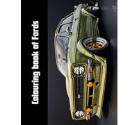 Colouring book of ford cars: Various ford models