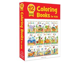 Colouring Books Boxset: Pack of Copy Colour Books for Children
