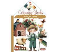Colouring books. La ferme - AA.VV. - Sassi - broché - Document jeunesse