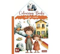 Colouring books. La maison - AA.VV. - Sassi - broché - Document jeunesse