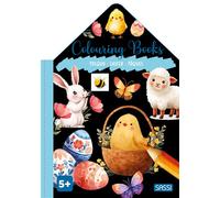 Colouring books. Pâques