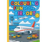 Colouring fun at the Airport: A great way to keep kids entertained whilst waiting for your flight.