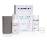 Colourlock Cuir Lisse Set Entretien Doux Nettoyant, Protecteur, Éponge & Tissu