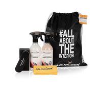 Colourlock Kit De Nettoyage Et D'Entretien Pour Capote Cabriolet Avec Nettoyant 500 Ml, Imprégnation Brosse Nettoyage, Éponge Chiffon Microfibre Dans Un Sac Transport Pratique. , 6 Unité (Lot 1)