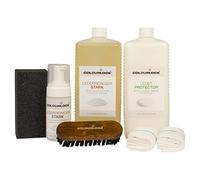 Colourlock Kit d'entretien pour cuir lisse avec protecteur pour cuir et nettoyant puissant pour cuir, 1 litre par bouteille