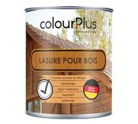 ColourPlus Lasure Bois Extérieur 750 ml - Lasure Teck avec Protection UV - Huile Lasure Résistante aux Intempéries pour Mobilier de Jardin, Clôtures & Carports