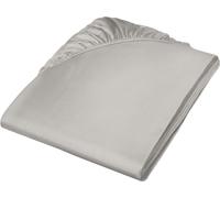 Colours Mako Satin Drap housse Gris 140 x 200 cm