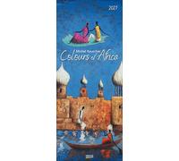 Colours of Africa 2027: Kunstkalender mit Bildern in den warmen Farben Afrikas. Wandkalender des Malers Michel Rauscher im Hochformat: 28,5 x 69 cm.