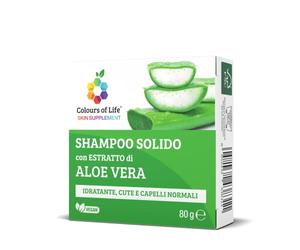 Colours of Life SKIN SUPPLEMENT Solid Shampoo Aloe vera, 80 g