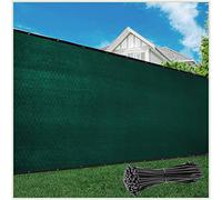 ColourTree Bâche de Protection Contre Les Regards indiscrets de 1,8 m x 15,2 m en Maille - Qualité Commerciale 170 g/m² - Robuste - Garantie de 3 Ans
