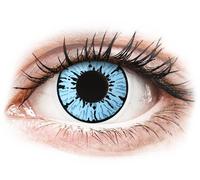ColourVue Crazy Noir Blizzard (2 lentilles) Puissance: 0.00, BC: 8.60, Diamètre: 14.00 0.00