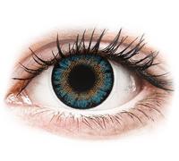 ColourVue One Day TruBlends Blue - correctrices (10 lentilles) Puissance: -6.00, BC: 8.60, Diamètre: 14.20 -6.00