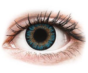 ColourVue One Day TruBlends Blue - correctrices (10 lentilles) Puissance: -6.00, BC: 8.60, Diamètre: 14.20 -6.00
