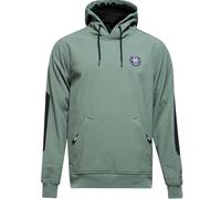 Colourwear Sweat à capuche coupe-vent EST 2010 dk sage - S