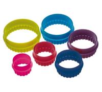 Colourworks Emporte-pièce Rond 5 pièces en Plastique, 9 x 12 x 16 cm