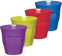 Colourworks, set de 4 gobelets en mélamine
