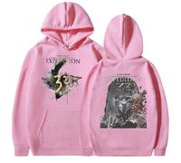 COLseller Pull Gaming Expedition 33 Style Esquie Clair Obscur | Coupe Large Unisexe | Coton Saison Automne Hiver (Rose,TTG)