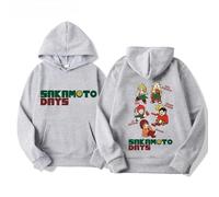 COLseller Sweat À Capuche Anime Sakamoto Days | Style Graphique Cosplay | Pullover Harajuku Unisexe Manches Longues (3,S)