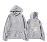 COLseller Sweat Clair Obscur Expédition 33 | Coton Vintage À Impression | Sweat-Shirt Décontracté Unisexe (Gris,TG)