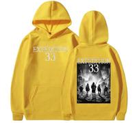 COLseller Sweat Expedition 33 Ensole | Style Clair Obscur Rétro Et Confortable, Coupe Unisexe en Coton (Jaune,3TG)