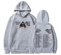 COLseller Sweat Lauren Spencer Smith | Collection The Art of Being A Mess Tour | Unisexe Classique À Manches Longues (Diplôme,TG)