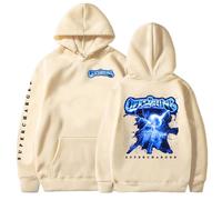 COLseller Sweat The Offspring Supercharged | Pullover Officiel du Groupe | Sweat-Shirt Graphique Unisexe (Kaki,S)