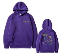 COLseller Three Days Grace Merch Sweat | Sweat À Capuche Retro Impression 2D pour Homme Et Femme | Streetwear Confortable (violet18,Grand)