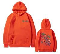 COLseller Three Days Grace Merch Sweat | Sweat À Capuche Retro Impression 2D pour Homme Et Femme | Streetwear Confortable (Orange17,Grand)