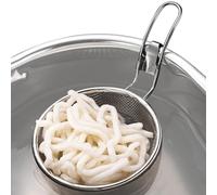 Colsole en acier inoxydable - Fêtes à pot chaud en métal domestique | Filtre à farine multifonction avec cadre renforcé | Outil de cuisine pratique adapté pour cuisiner le lavage