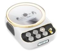 COLSUR Lecteur de CD Portable et Radio Haut Parleur Enceinte Bluetooth 5.3 | Retro Lecteur CD Portable Bluetooth avec Radio, Haut-Parleur intégré, Prise en Charge USB et AUX/TF 4000mAh