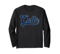 Colts Nom Vintage Rétro Cadeau Homme Femme Garçon Fille Manche Longue