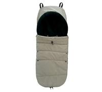 Colu Kid Chancelière Thermiques Universels Pour Poussettes Compatibles Avec Cybex Priam & Cybex Mios & Cybex Balios - Doublure Souple et Surface Résistante Aux éclaboussures (Taupe)