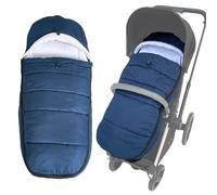 Colu Kid Chancelière universelle pour poussettes Cybex Mios et Balios - Doublure souple et surface résistante aux éclaboussures (bleu)