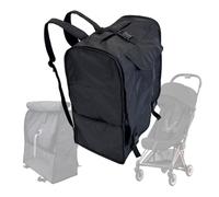 Colu Kid Sac de voyage pour poussette, sac à dos et rangement pour poussette compatible Cybex Coya, Beezy, Eezy Baby Carts, Noir