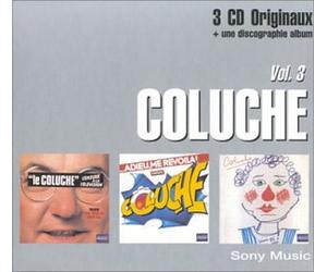 Coluche - Coffret 3 CD : Mes adieux au Music-Hall / Mimi 86 / Adieu me revoilà