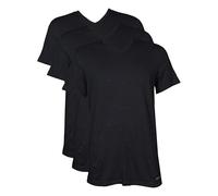 Columbia 3 Pack Cotton V-Neck T-Shirt, Noir, XL Homme
