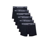 Columbia Lot de 6 Boxers en Polyester et élasthanne Boxeur ajusté, Noir, Medium Homme