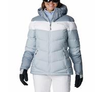 Columbia Abbott Peak Insulated Jacket, Veste De Ski Femme, Cirrus Grey/White/Tradewinds Grey, Taille S