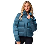 Columbia - Amaze Puff Hooded Jacket Everblue High Shine - XS - Doudoune