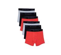 Columbia Lot de 6 boxers pour homme – Polyester et élasthanne – Multicolore – Small