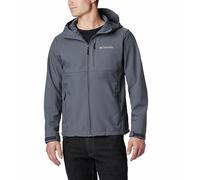 Columbia Ascender Hooded Softshell Jacket, Veste Coupe Vent Softshell Homme, Graphite, Taille M