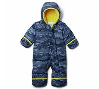 Columbia Baby Snuggly Bunny Bunting, Collegiate Navy Scrapscape Tonal, 18/24
