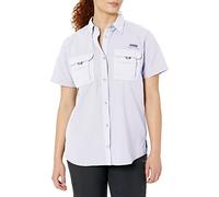 Columbia Bahama Manches Courtes Chemises-de-Sport, Blanc, 2X Femme