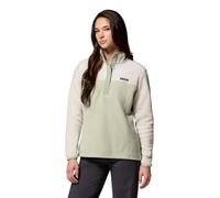 Columbia Pull polaire Benton Springs II demi-zip à pressions Femme Beige XXL