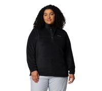 Columbia Veste polaire Benton Springs II – Demi-zip à pressions – Noir M Femme