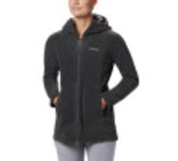 Columbia Benton Springs II Sweat à Capuche Long Veste Polaire, Gris Anthracite chiné, Medium Femme