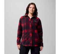 Columbia - Benton Springs Shirt Jacket II - Chemise femme Mountain Red Omblur Tonal - XL